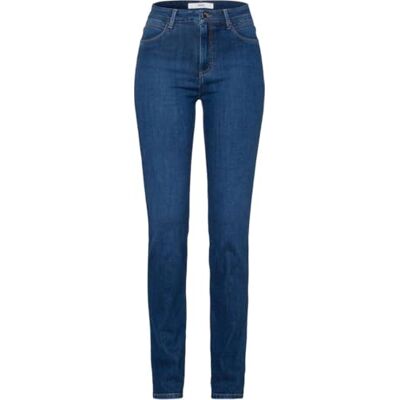 Brax dam stil Shakira Free to Move hållbara jeans med smala jeans, Lätt använd vanlig blå, 27W / 32L Brax dam stil Shakira Free to Move hållbara jeans med smala jeans, Lätt använd vanlig blå, 27W / 32L