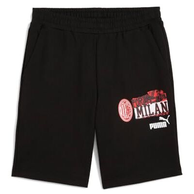 PUMA A.C. Milan Fotbolls- och träningsbyxor, sportbyxor, officiell produkt, vuxen, svart, XS PUMA A.C. Milan Fotbolls- och träningsbyxor, sportbyxor, officiell produkt, vuxen, svart, XS