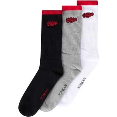 A.C. Milan AC Milan Urban Collection strumpor 3 par, officiell logotyp A.C. Milan AC Milan Urban Collection strumpor 3 par, officiell logotyp