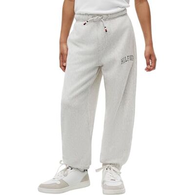 Tommy Hilfiger pojke Varisty träningsbyxor KB0KB10254 sweatpants, grå (ljusgrå ljung), 7 år Tommy Hilfiger pojke Varisty träningsbyxor KB0KB10254 sweatpants, grå (ljusgrå ljung), 7 år