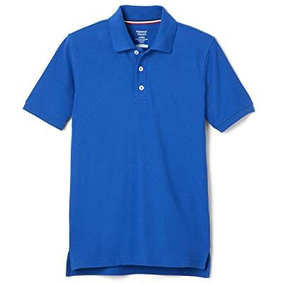 French Toast boys Short Sleeve Pique (Standard & Husky) Polo Shirt, Royal, 4 5 US French Toast boys Short Sleeve Pique (Standard & Husky) Polo Shirt, Royal, 4 5 US