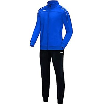 JAKO Unisex barn träningsoverall polyester Classico, Royal, 140 JAKO Unisex barn träningsoverall polyester Classico, Royal, 140