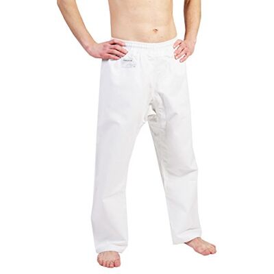 DEPICE Unisex – vuxen karatebyxor, träningsoverall, vit, 180 cm DEPICE Unisex – vuxen karatebyxor, träningsoverall, vit, 180 cm