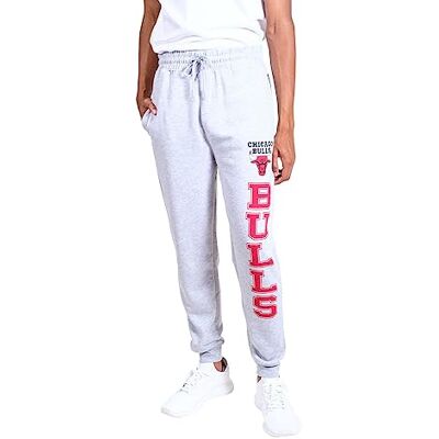 Ultra Game NBA Official Men’s Super Soft Game Day Jogger Sweatpants Unisex, Chicago Bulls, Heather Gray, X-Large Ultra Game NBA Official Men’s Super Soft Game Day Jogger Sweatpants Unisex, Chicago Bulls, Heather Gray, X-Large