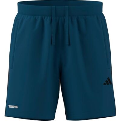 adidas Mezczyzni TECH ESSENTIALS WORKOUT 3 STRIPES SHORTS, Dusky Petrol, XXL adidas Mezczyzni TECH ESSENTIALS WORKOUT 3 STRIPES SHORTS, Dusky Petrol, XXL