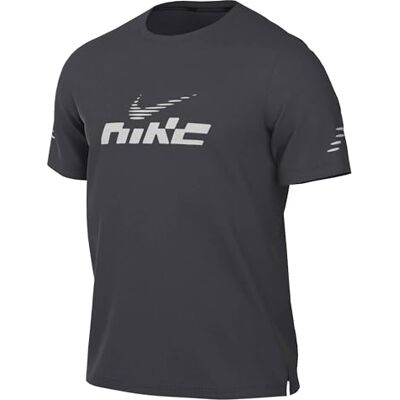 NIKE Miler Flash Dri-FIT UV kortärmad löpartopp för män, IB4127 NIKE Miler Flash Dri-FIT UV kortärmad löpartopp för män, IB4127