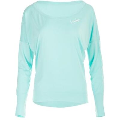 WINSHAPE Dam långärmad dam ultralätt modal långärmad Mcs002, dansstil, fitness fritid sport yoga träning långärmad Mint L WINSHAPE Dam långärmad dam ultralätt modal långärmad Mcs002, dansstil, fitness fritid sport yoga träning långärmad Mint L