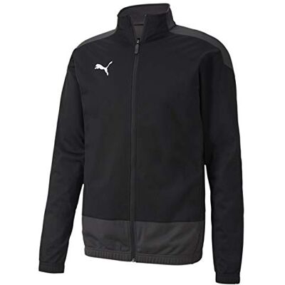 PUMA Herren teamGOAL 23 Training Jacket Trainingsjacke, Black-Asphalt, S PUMA Herren teamGOAL 23 Training Jacket Trainingsjacke, Black-Asphalt, S