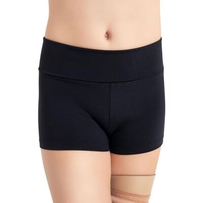 Capezio Tb242w hopfällbar pojkshorts Svart XS Capezio Tb242w hopfällbar pojkshorts Svart XS