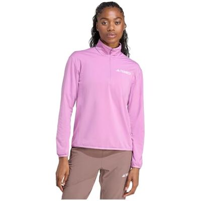 adidas Kobiety Terrex Multi CLIMAWARM Half Zip Tech Fleece Jacket, preloved purple, M adidas Kobiety Terrex Multi CLIMAWARM Half Zip Tech Fleece Jacket, preloved purple, M