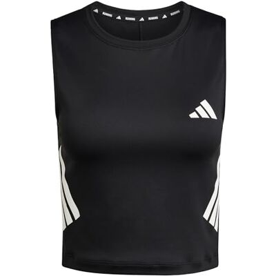 adidas dam Adi365 Running Climacool Iconic Crop Tank Shirt, black, XXS adidas dam Adi365 Running Climacool Iconic Crop Tank Shirt, black, XXS