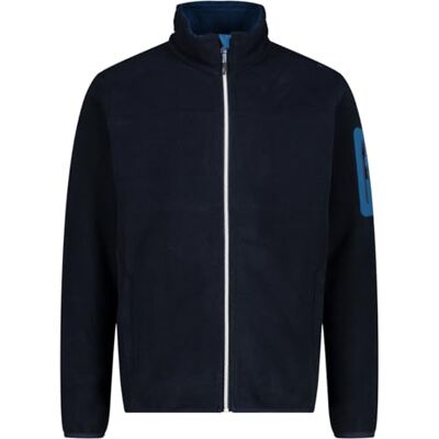 CMP Knit-Tech jacka för män, B.Blue-Petrol, 56 CMP Knit-Tech jacka för män, B.Blue-Petrol, 56