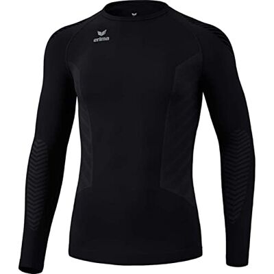 Erima unisex barn Athletic Långärmad tröja funktionsunderkläder (2252101), svart, XXXS Erima unisex barn Athletic Långärmad tröja funktionsunderkläder (2252101), svart, XXXS