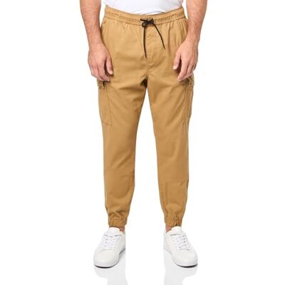 Aeropostale Men's Aero Cargo Jogger Pant, Golden Tan, Medium Aeropostale Men's Aero Cargo Jogger Pant, Golden Tan, Medium