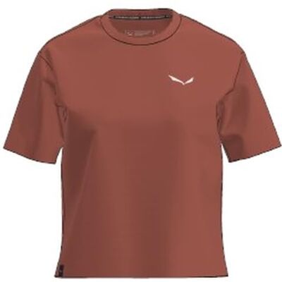Salewa Eagle lös T-shirt W, S, Etruscan-röd Salewa Eagle lös T-shirt W, S, Etruscan-röd