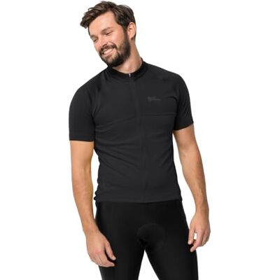 Jack Wolfskin Morobbia Fz T M cykeljacka, svart, L, Svart, L Jack Wolfskin Morobbia Fz T M cykeljacka, svart, L, Svart, L