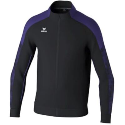 Erima EVO STAR träningsjacka (1032418) unisex barn svart/ultra violett, 116 Erima EVO STAR träningsjacka (1032418) unisex barn svart/ultra violett, 116
