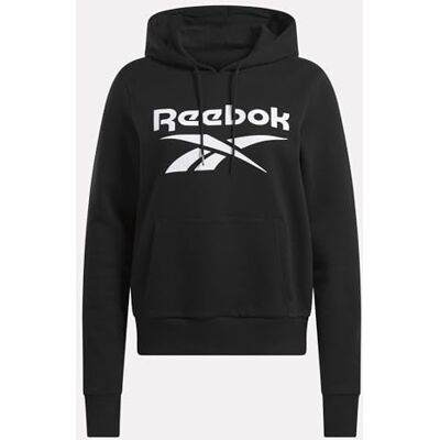Reebok kvinnors ID stor logotyp tröja, Svart, XXL Reebok kvinnors ID stor logotyp tröja, Svart, XXL