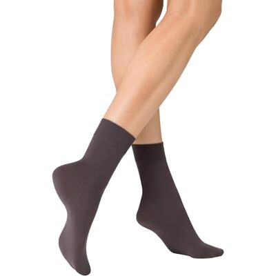 KUNERT Damer Sensual Merino Sod strumpor, Antracit, 35-38 EU KUNERT Damer Sensual Merino Sod strumpor, Antracit, 35-38 EU
