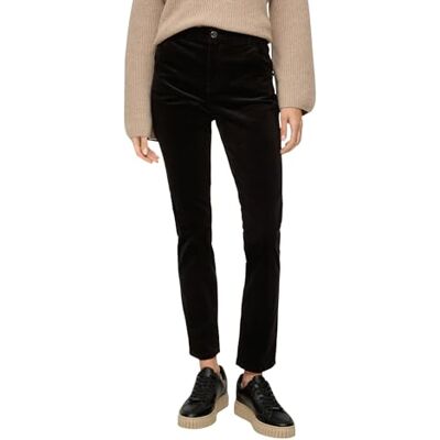 s.Oliver Sales GmbH & Co. KG/ Dambyxor långa, slim fit byxor långa, slim fit, svart, 42W x 32L s.Oliver Sales GmbH & Co. KG/ Dambyxor långa, slim fit byxor långa, slim fit, svart, 42W x 32L