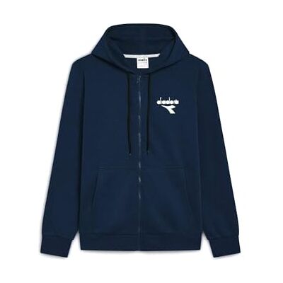 Diadora Hoodie FZ Ess. Sport, Blå, XL Diadora Hoodie FZ Ess. Sport, Blå, XL