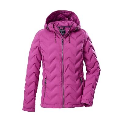 Killtec dam quiltad jacka/funktionell jacka i dunlook med huva KOW 23 WMN QLTD JCKT, magenta, 40, 43305-000 Killtec dam quiltad jacka/funktionell jacka i dunlook med huva KOW 23 WMN QLTD JCKT, magenta, 40, 43305-000