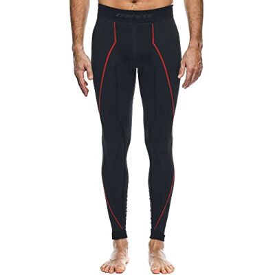 Dainese Termobyxor för män, baselayer-byxor, svart/röd, XS/S Dainese Termobyxor för män, baselayer-byxor, svart/röd, XS/S