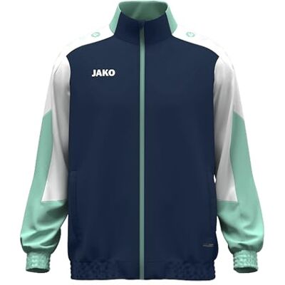 JAKO Unisex vävjacka Dynamic, marinblå/vit/mynta, XXL JAKO Unisex vävjacka Dynamic, marinblå/vit/mynta, XXL