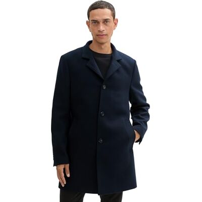 TOM TAILOR Herr 1042474 kappa, 10668-Sky Captain Blue, XXL, 10668 – himmelskaptensblå, XXL TOM TAILOR Herr 1042474 kappa, 10668-Sky Captain Blue, XXL, 10668 – himmelskaptensblå, XXL
