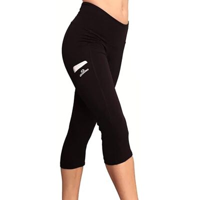 Ginadan Eco-Fit Pocket, Miljövänlig Pirate med integrerad ficka, Kvinna, Svart, 2272-17-002-M Ginadan Eco-Fit Pocket, Miljövänlig Pirate med integrerad ficka, Kvinna, Svart, 2272-17-002-M