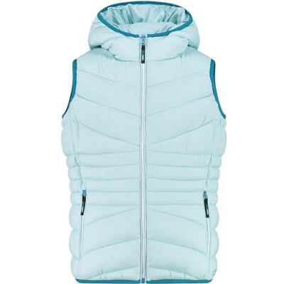CMP Campagnolo - Hooded Vest - Turkos - 164 - väst CMP Campagnolo - Hooded Vest - Turkos - 164 - väst