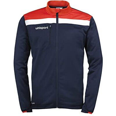 uhlsport herr OFFENSE 23 POLY JACKE Fussball träningskläder, grön/svart/vit, 5XL uhlsport herr OFFENSE 23 POLY JACKE Fussball träningskläder, grön/svart/vit, 5XL