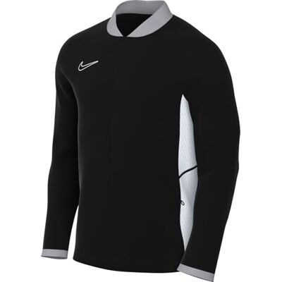 NIKE Dri-Fit Academy 25 Track Fotbollsjacka för män, Black/Wolf Grey/White/White, XXL NIKE Dri-Fit Academy 25 Track Fotbollsjacka för män, Black/Wolf Grey/White/White, XXL