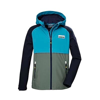 Killtec Softshelljacka/utomhusjacka med huva KOS 137 BYS SFTSHLL JCKT, azur, 164, 42999-000 Killtec Softshelljacka/utomhusjacka med huva KOS 137 BYS SFTSHLL JCKT, azur, 164, 42999-000