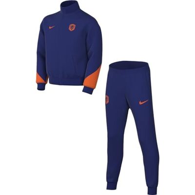 NIKE Nederländernas spårdräkt Knvb Ynk Df Strk Trk Suit K, Deep Royal Blue/Safety Orange, FJ3068-455, S NIKE Nederländernas spårdräkt Knvb Ynk Df Strk Trk Suit K, Deep Royal Blue/Safety Orange, FJ3068-455, S
