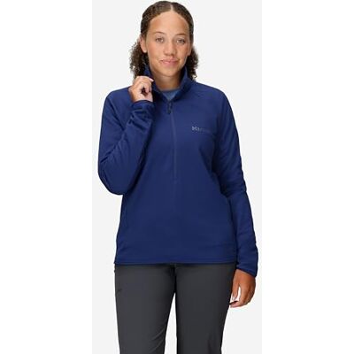 Marmot Kvinnor Leconte Fleece 1/2 Zip, Varm Fleecejacka, 1/2 Zip-Jacka, Andningsbar, Vindavvisande Kroppsvärmare, Packbar, Perfekt För Vandring Och Skidåkning, Twilight Blue, L Marmot Kvinnor Leconte Fleece 1/2 Zip, Varm Fleecejacka, 1/2 Zip-Jacka, Andningsbar, Vindavvisande Kroppsvärmare, Packbar, Perfekt För Vandring Och Skidåkning, Twilight Blue, L