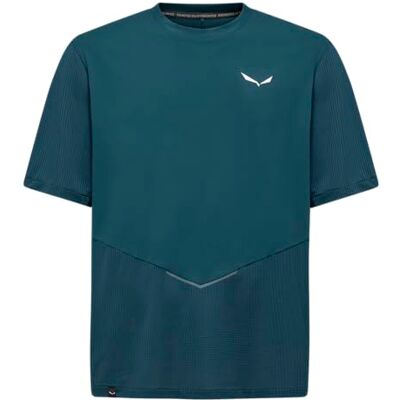 Salewa PEDROC Dry HYB T-shirt, M, 2XL, pond blå Salewa PEDROC Dry HYB T-shirt, M, 2XL, pond blå