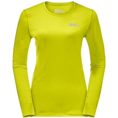 Jack Wolfskin Sky Thermal L/S W Vandringströja Dam, Eldfluga, M Jack Wolfskin Sky Thermal L/S W Vandringströja Dam, Eldfluga, M