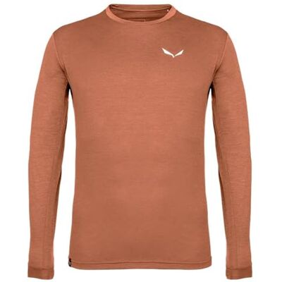 Salewa Puez Melange Dry Tee M, Bombay brun melange, L Salewa Puez Melange Dry Tee M, Bombay brun melange, L