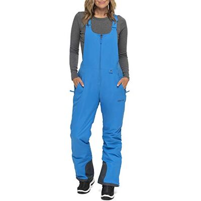 ARCTIX Essential isolerade hängselbyxor för kvinnor, Marinablått, 4X/29" Inseam ARCTIX Essential isolerade hängselbyxor för kvinnor, Marinablått, 4X/29" Inseam