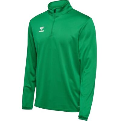 hummel Hmlessential halvdragkedja unisex vuxen multisport jacka med kort dragkedja återvunnet tyg hummel Hmlessential halvdragkedja unisex vuxen multisport jacka med kort dragkedja återvunnet tyg