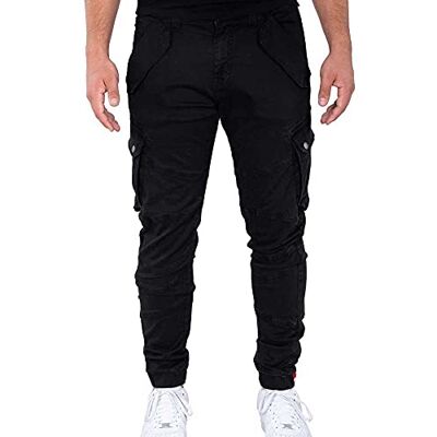 Alpha Industries Combat Pant LW-fritidsbyxor för damer Black Alpha Industries Combat Pant LW-fritidsbyxor för damer Black