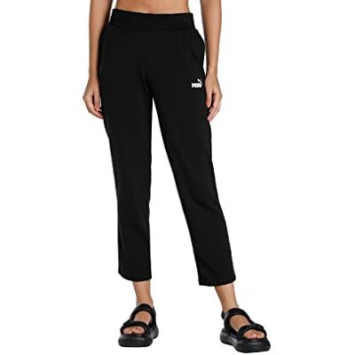 PUMA Damen Jogginghose ESS Sweatpants TR op, black, XL, 586846 PUMA Damen Jogginghose ESS Sweatpants TR op, black, XL, 586846