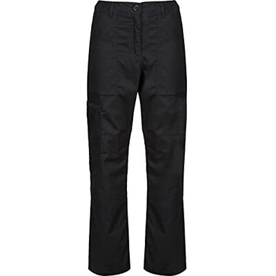 Regatta Kvinnors action ofodrade byxor Svart Svart Size 18L Regatta Kvinnors action ofodrade byxor Svart Svart Size 18L