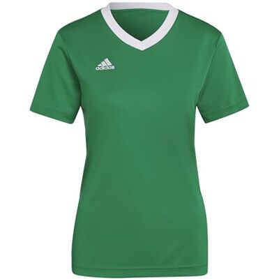 adidas Kvinnor Entrada 22 Jersey, Team Green/White, S adidas Kvinnor Entrada 22 Jersey, Team Green/White, S
