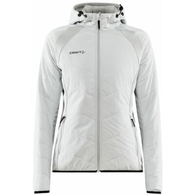 Craft ADV EXPLORE HYBRID JACKET W övergångsjacka dam M Ash lätt, vadderad jacka med jersey stretchinsatser justerbar huva med fickor lätt vindjacka för kvinnor Craft ADV EXPLORE HYBRID JACKET W övergångsjacka dam M Ash lätt, vadderad jacka med jersey stretchinsatser justerbar huva med fickor lätt vindjacka för kvinnor