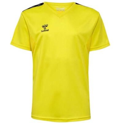 hummel Uni_Kids HmlAutentisk Pl Jersey S/S Kids Shirt hummel Uni_Kids HmlAutentisk Pl Jersey S/S Kids Shirt