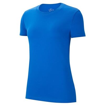 NIKE T-shirt för kvinnor, Kungsblå/vit, XL NIKE T-shirt för kvinnor, Kungsblå/vit, XL