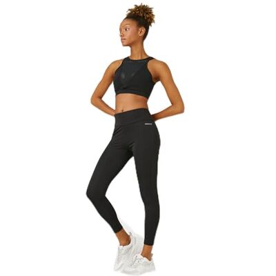 Koton dam ficka detalj High Rise Sport leggings, Svart (999), XL Koton dam ficka detalj High Rise Sport leggings, Svart (999), XL