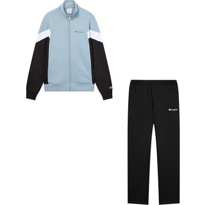 Champion Legacy män, färgblock sweatsuit, S, ljusblå, Ljusblått, S Champion Legacy män, färgblock sweatsuit, S, ljusblå, Ljusblått, S